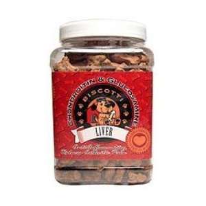  Liver Biscotti   Case of six, 10 oz. canisters Kitchen 