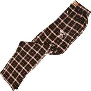   Bengals Black Crossover Flannel Pajama Pants