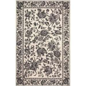  Toile Rug 23x12 Runner Gray/black