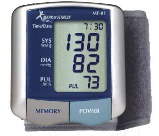 Mark of Fitness MF 81 Wrist Blood Pressure Monitor