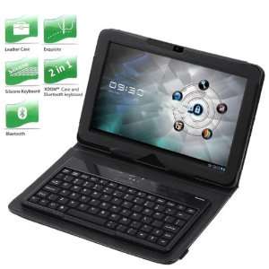  Bluetooth Keyboard + Leather Case Stand for Motorola Xoom Tablet 
