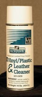 Mohawk Vinyl Plastic & Leather Upholstery Cleaner 16 oz  