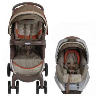   FastAction Baby Stroller & SnugRide Infant Car Seat Travel System