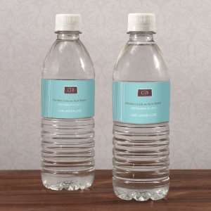    Modern Medley Water Bottle Label   Harvest Gold