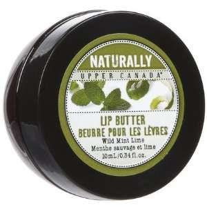 Upper Canada Soap Naturally Lip Butter Wild Mint Lime (Quantity of 5)