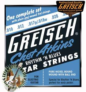 Gretsch Guitar Strings Chet Atkins Wound G 3rd 10 48  