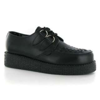   Underground Creepers Camaro Black Leather Mens Shoes Shoes