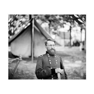 Fair Oaks, VA, General Stoneman in Camp, Civil War Giclee 