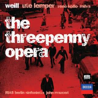   Dreigroschenoper Weill The Threepenny Opera CD Album Classical Music
