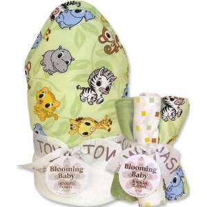  Chibi Hooded Towel and Wash Cloth Bouquet Set Baby