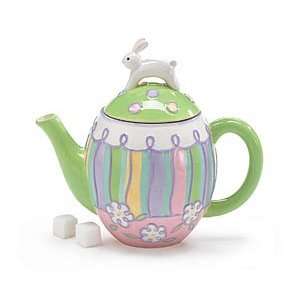   Easter Bunny Ceramic Teapot ~ Collectable ~