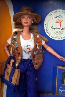 Barbie SYDNEY 2000 OLYMPIC PIN COLLECTOR Doll  