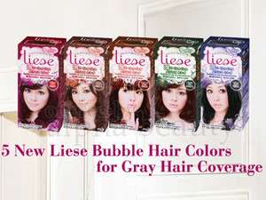  Japan liese Prettia Bubble Hair Color Dying Kit   ok for Gray Coverage