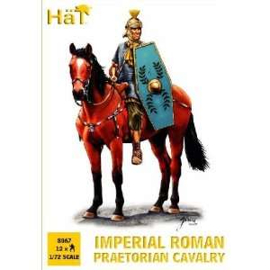   Imperial Roman Praetorian Cavalry w/Horses (12) 1/72 Hat Toys & Games