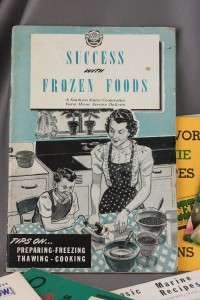   Lot Pamphlet Advertising Cookbooks Seafood Bananas Nabisco  