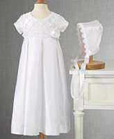 Cherish The Moment Baby Gown, Baby Girls Christening Gown and Bonnet