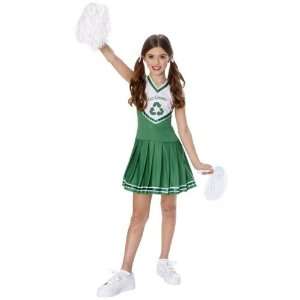    Kids Go Green Recycle Cheerleader Costume (MD) Toys & Games