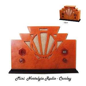 The Crosley Miniature Nostalgic Radio   THE REAL Old Skool Wireless 