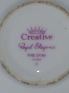 Royal Elegance Fine China Creative Crown JAPAN Lot 2  