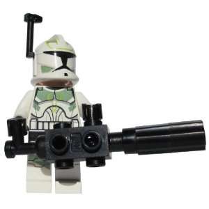  Clone Commander Green Leader (With Chaingun)   LEGO Star Wars Clone 