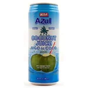 Mira Azul Coconut Water with Pulp, 16.5 Ounce Cans (Case of 24 