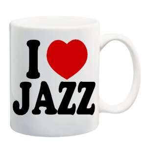  I LOVE JAZZ Mug Coffee Cup 11 oz 
