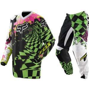   /Dirt Bike Motorcycle Combo Pants & Jersey   Color Green, Size 5T