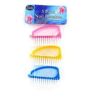  Brushes & Combs 3 Piece Brush (pack Of 72) Pack of 72 pcs 