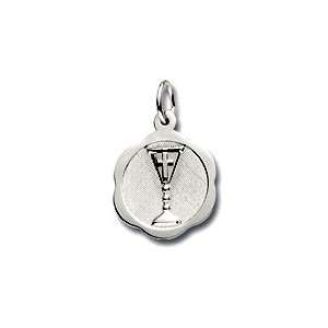  Rembrandt Charms Communion Chalice Charm, Sterling Silver 