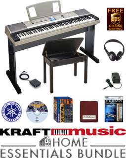 Yamaha YPG535 88 Key Digital Keyboard / Piano HOME ESSENTIALS BUNDLE 