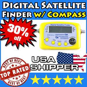 New Digital Satellite Signal Meter Sat Finder DSF120+C  