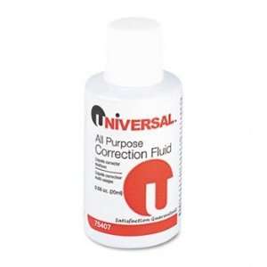  Universal® White Correction Fluid FLUID,CORRECT,ALL 