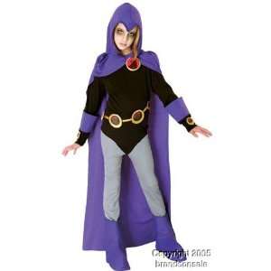    Childs Raven Teen Titan Costume (SizeSmall 4 6) Toys & Games