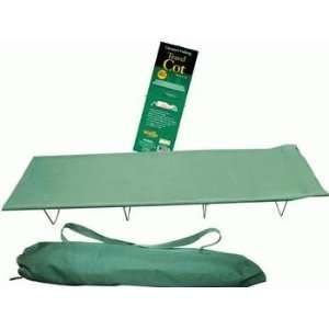 Campers Compact Fold Away Cot with Carry Bag  Sports 