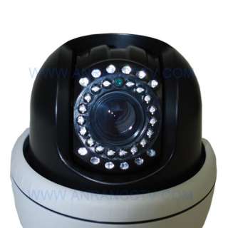   View 10x Zoom lens 1/4 SONY CCD 480TVL Dome PTZ CCTV Camera  