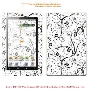   skins Sticker for Creative ZiiO 7 Inch tablet case cover ZiiO7 184