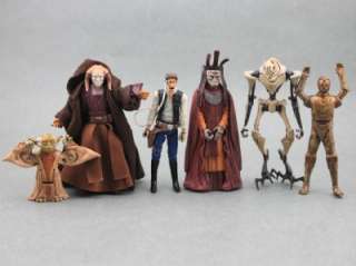   20 Pcs Star Wars Chewbacca IG 86 Droid Yoda Jedi Figures S1516  