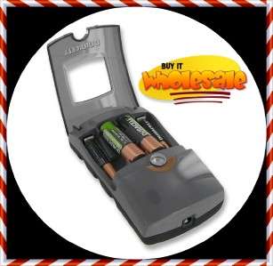 Duracell Go Mobile Charger, Includes car adapter and 2 AA & AAA 