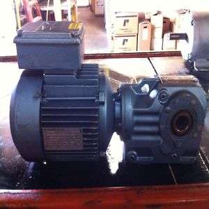 SEW Eurodrive 1.5hp Motor And Gear Reducer New  