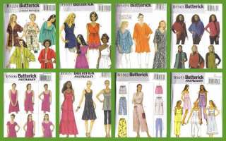 Butterick Sewing Pattern Easy Misses 16 18 20 22 24 26 w Plus Size 