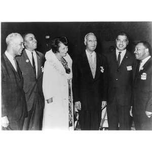   Roy Wilkins,MLK,Thurgood Marshall, Asa Philip Randolph