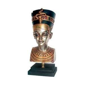  Egyptian Nefertiti Statue Queen Bust replica Sculpture 