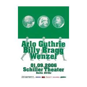 Arlo Guthrie   Schiller Theater, Berlin 2006   33x23 inches   Poster 