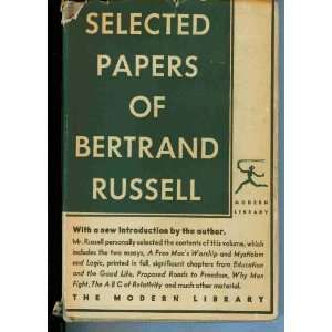  Special Introduction By Bertrand Russell) Bertrand Russell Books