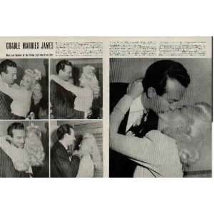  BETTY GRABLE MARRIES HARRY JAMES   Hero and Heroine of the 