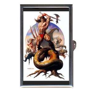 BORIS VALLEJO BARBARIAN CONAN Coin, Mint or Pill Box Made in USA