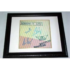  Aerosmith Steven Tyler Plus Signed Bootleg Album PSA/DNA 