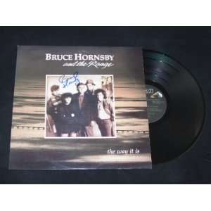 Bruce Hornsby   The Way It Is   Signed Autographed Record Album Vinyl 