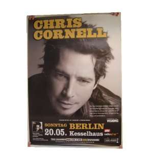 Chris Cornell Poster Concert Berlin Soundgarden