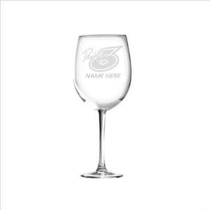    Nascar Individual 12 oz. Wine Glass, David Ragen